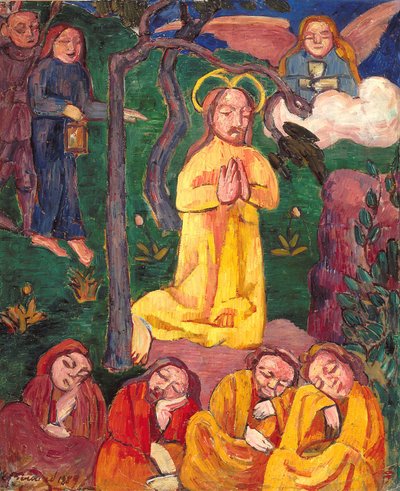 Yellow Christ by Emile Bernard
